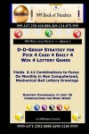 Book cover for D-D-Group Strategy for Pick 4 Cash 4 Daily 4 Win 4 Lottery Games