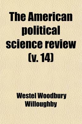 Book cover for The American Political Science Review (Volume 14)