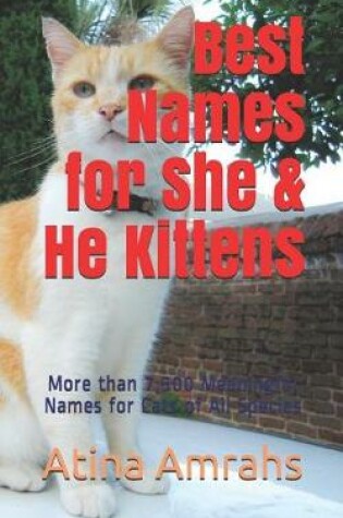 Cover of Best Names for She & He Kittens