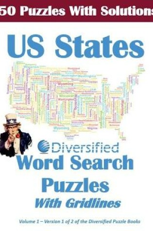 Cover of 50 United States Word Search Puzzles With Solutions