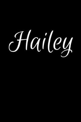 Book cover for Hailey