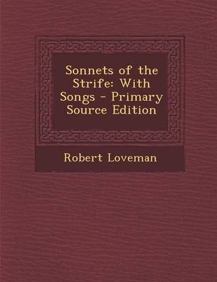 Book cover for Sonnets of the Strife