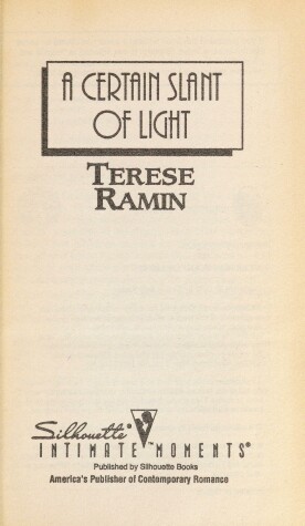 Book cover for A Certain Slant Of Light
