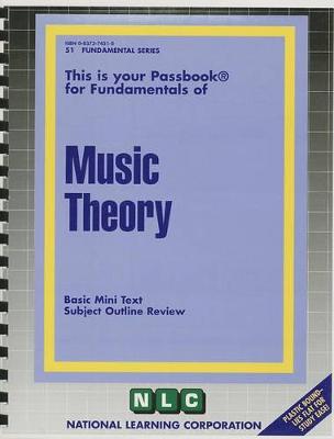 Book cover for MUSIC THEORY