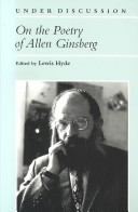 Cover of On the Poetry of Allen Ginsberg