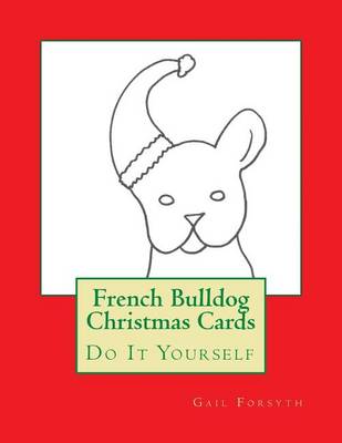 Book cover for French Bulldog Christmas Cards