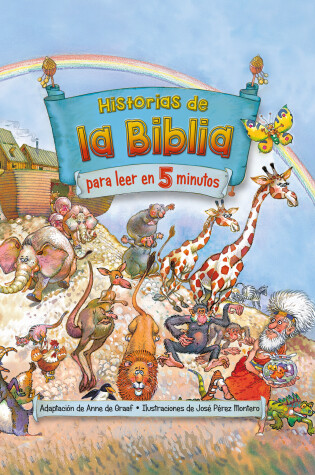 Cover of Historias de la Biblia para leer en 5 minutos / The Little Childrens Bible StoryBook