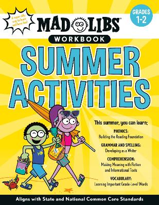Book cover for Mad Libs Workbook: Summer Activities