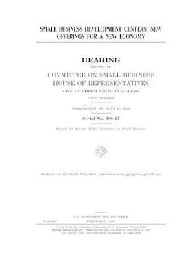 Book cover for Small Business Development Centers