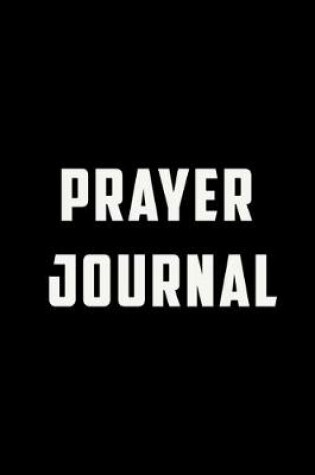 Cover of Prayer Journal