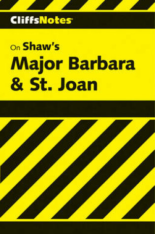 Cover of Shaw's Major Barbara & Saint Joan