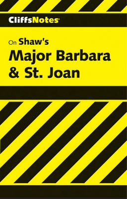 Book cover for Shaw's Major Barbara & Saint Joan