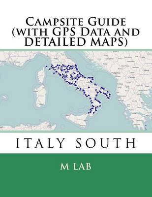 Book cover for Campsite Guide ITALY SOUTH (with GPS Data and DETAILED MAPS)