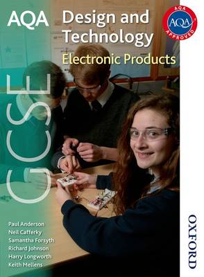 Book cover for AQA GCSE Design and Technology: Electronic Products