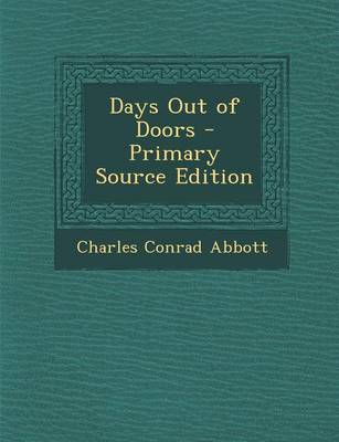 Book cover for Days Out of Doors