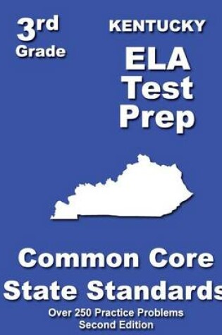 Cover of Kentucky 3rd Grade ELA Test Prep