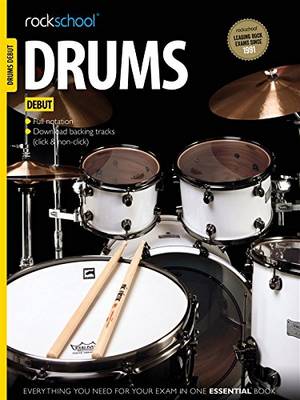 Cover of Rockschool Drums: Debut