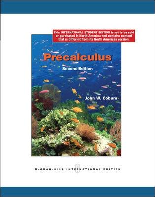 Book cover for Precalculus (Int'l Ed)