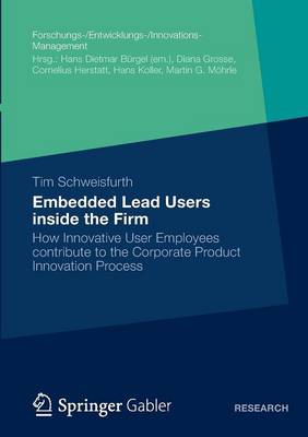 Book cover for Embedded Lead Users inside the Firm