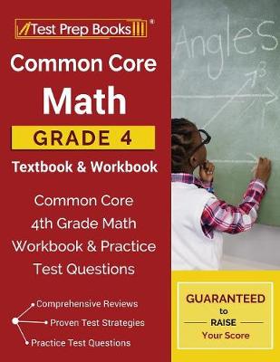 Book cover for Common Core Math Grade 4 Textbook & Workbook