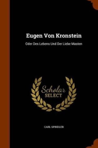 Cover of Eugen Von Kronstein