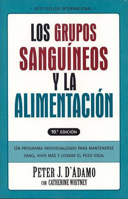 Book cover for Grupos Sanguineos y La Alimentacion