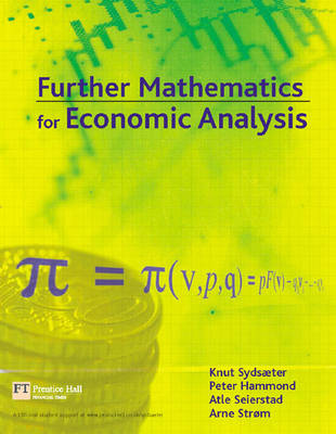 Book cover for Further Mathematics for Economic Analysis
