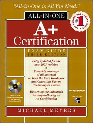 Book cover for A+ All-In-One Certification Exam Guide