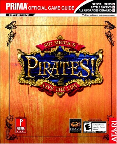 Book cover for Sid Meier's Pirates: the Official Strategy Guide