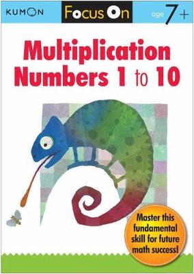 Book cover for Focus On Multiplication: Numbers 1-10