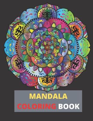 Book cover for Mandala Coloring Book