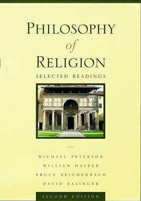 Book cover for Philosophy of Religion