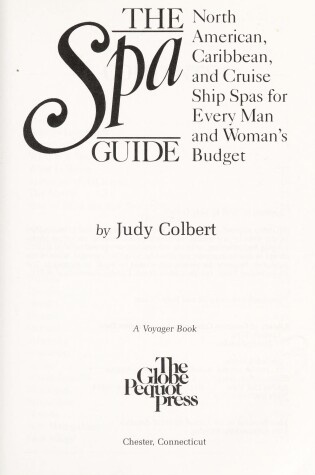 Cover of The Spa Guide