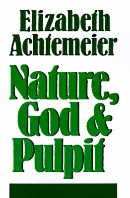 Book cover for Nature, God and Pulpit