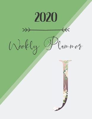 Cover of 2020 Weekly Planner J