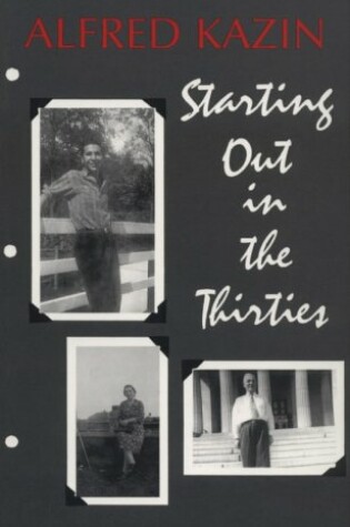 Cover of Starting Out in the Thirties