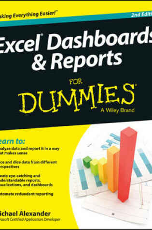 Cover of Excel Dashboards and Reports For Dummies