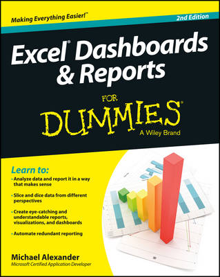 Book cover for Excel Dashboards and Reports For Dummies