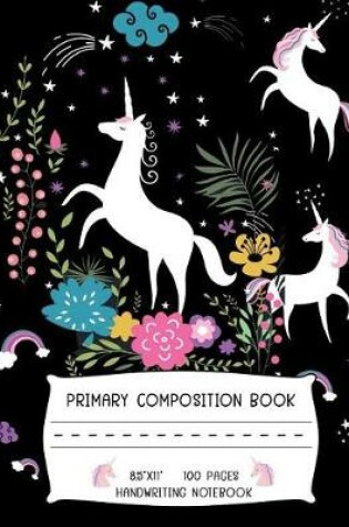 Cover of Primary Composition Book Handwriting Notebook