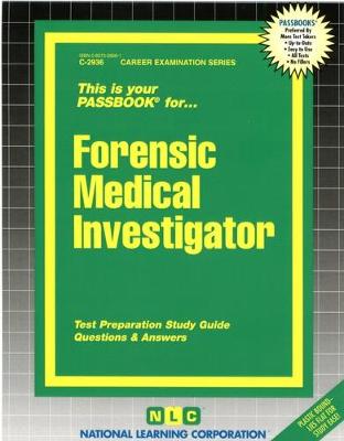 Book cover for Forensic Medical Investigator