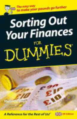 Book cover for Sorting Out Your Finances For Dummies