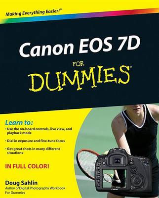 Book cover for Canon EOS 7D For Dummies