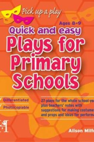 Cover of Plays for Primary School Ages 8-9