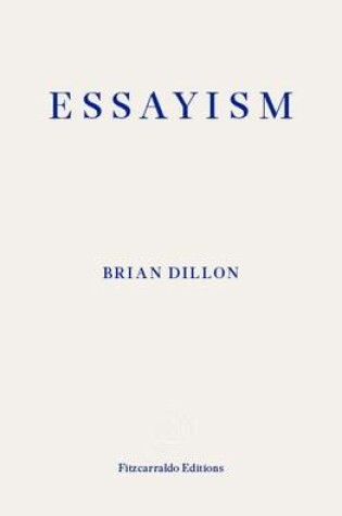Cover of Essayism