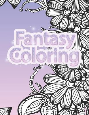 Book cover for Fantasy Coloring