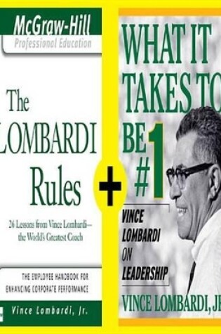 Cover of Lombardi - Rules and Lessons on What It Takes to Be #1 (eBook Bundle)