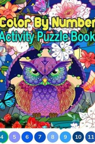 Cover of Color By Number Activity Puzzle Book