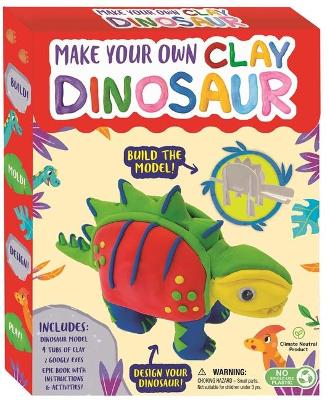 Book cover for Make Your Own Clay Dinosaur