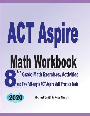 Book cover for ACT Aspire Math Workbook