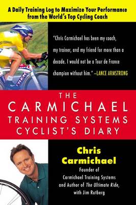 Book cover for The Carmichael Training Systems Cyclist's Diary